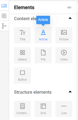 Element Article