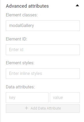 Advanced attributes
